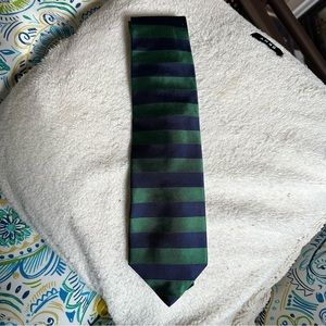 Brooks Brothers Hunter Green & Oxford Blue Tie